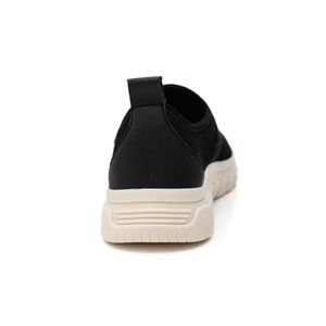 Tênis Novope Slip On Juvenil Menino Velcro 99001035-3415j Preto