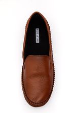 Sapato-Serafim-Mocassim-Masculino-Couro-1400-Caramelo