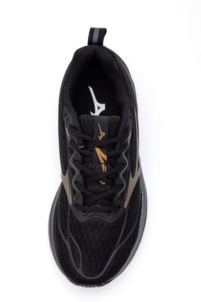 Tenis-Mizuno-Space-5-Juvenil-Masculino-Preto