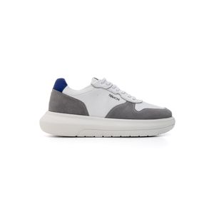 Tênis Ferracini Casual Masculino Energy Couro 8287e Branco