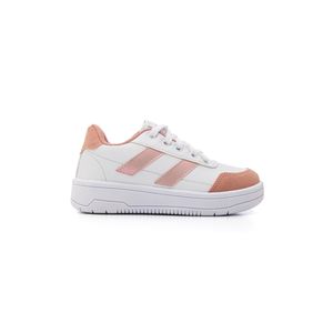 Tênis Via Vip Casual Juvenil Unissex Cadarço Vv4510 Rosa