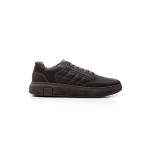 Tênis Ferracini Casual Masculino Couro 9062b Chumbo