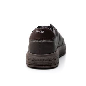 Tênis Ferracini Casual Masculino Couro 9062b Chumbo