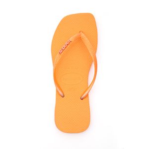 Chinelo Havaianas Sl Sq Sparkle Femenino Glitter Laranja