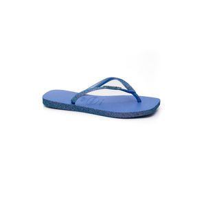 Chinelo Havaianas Sl Sq Sparkle Femenino Glitter Azul
