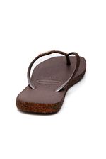 Chinelo-Havaianas-Sl-Sq-Sparkle-Marrom