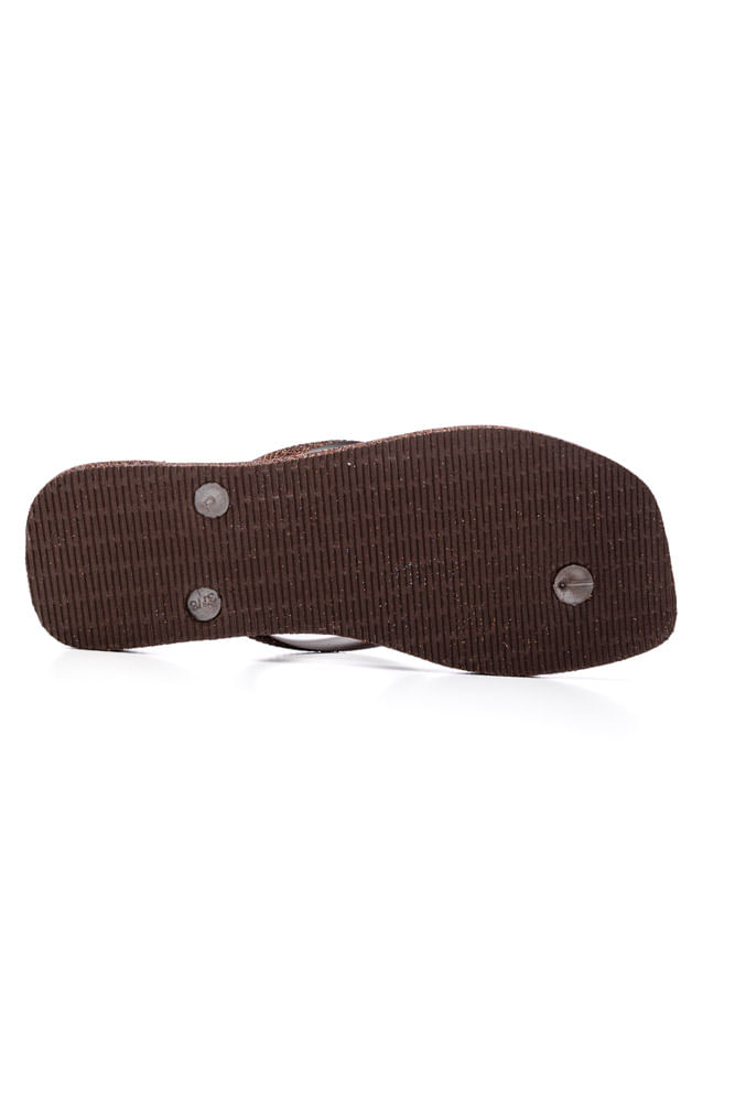 Chinelo-Havaianas-Sl-Sq-Sparkle-Marrom