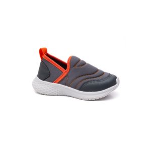 Tênis Ortobaby Slip On Infantil Menino Conforto 31100-588 Chumbo