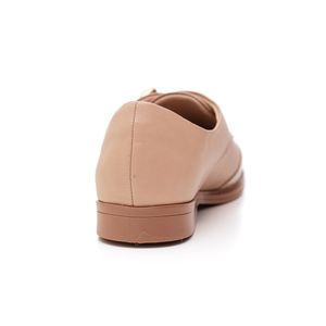 Sapato Bebecê Oxford Feminino Fivela T1610-044 Nude
