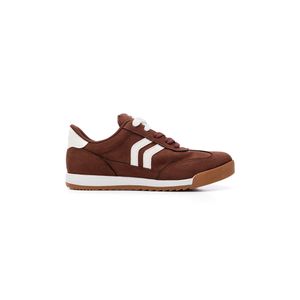 Tênis Via Marte Casual Feminino Nobuck 237-001-01 Marrom