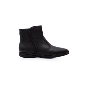 Bota Piccadilly Cano Curto Feminina Napa  261037 Preto