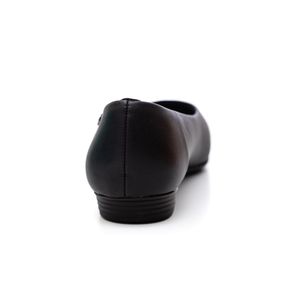 Sapatilha Piccadilly Rasteira Feminina Napa 250250 Preto