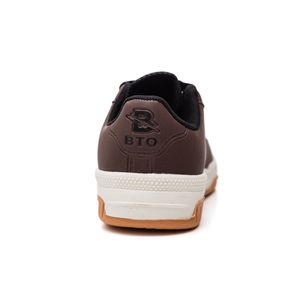 Tênis Botinho Casual Street Juvenil Menino 5-Bxm Marrom