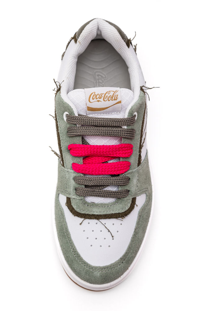 Tenis-Coca-Cola-Casual-Feminino-Cc2429-Verde