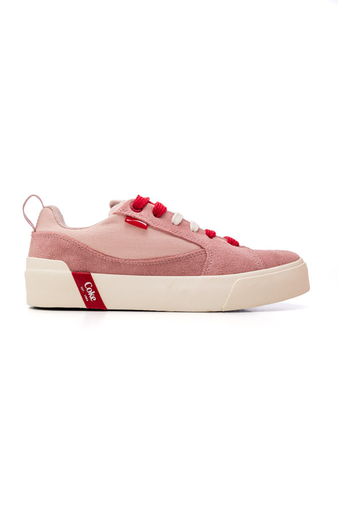 Tenis-Coca-Cola-Casual-Feminino-Cc2433-7297-Rosa