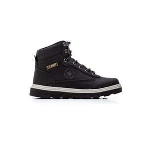 Bota Fiocco Casual Juvenil Menino Coturno Fc9321-01 Preto