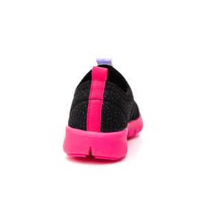 Tênis Novope Slip On Juvenil Menina Tecido 1000127 Preto