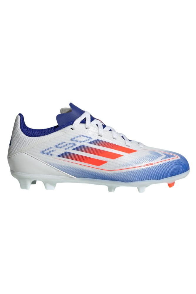 Chuteira-Adidas-F50-Club-Campo-Juvenil-If1367-Branco
