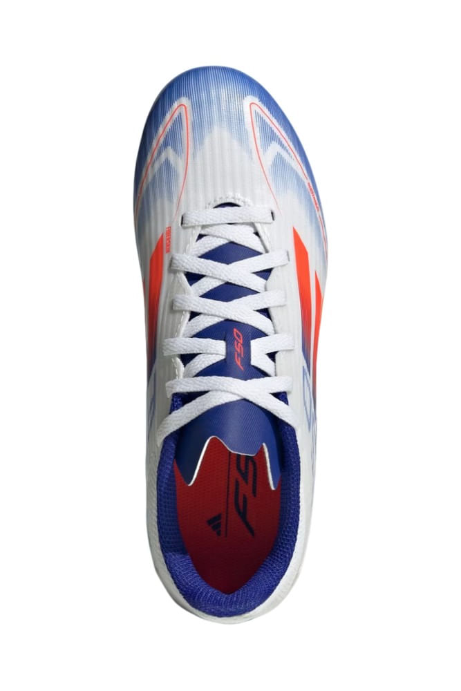Chuteira-Adidas-F50-Club-Campo-Juvenil-If1367-Branco