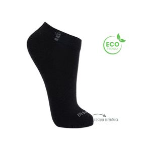 Meia Centopé Sapatilha Dibamboo Feminina Db001-03 Preto
