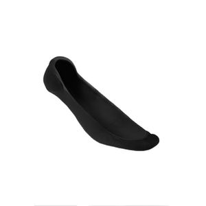 Sapatilha Centopé Seamless Invisível Feminina Sem Costura  02001-01 Preto