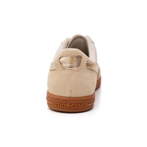 Tênis Cravo E Canela Casual Feminino Couro 1612cc Off-White