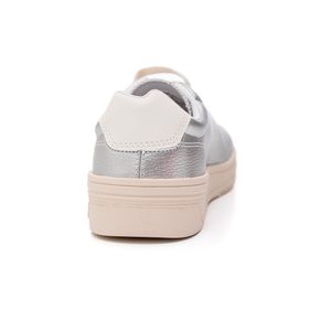 Tênis Coca-Cola Casual Feminino Cc2504-10 Prata