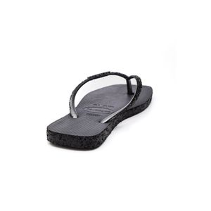 Chinelo Havaianas Sl Sq Sparkle Cinza