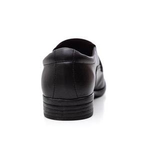 Sapato Ped Shoes Social Masculino Bico Quadrado Ft4309 Preto