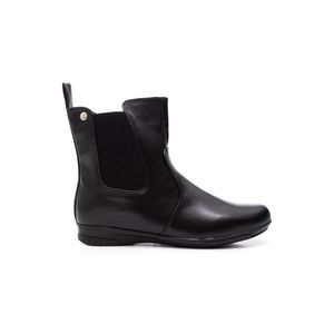 Bota Mooncity Chelsea Cano Curto Feminina Elástico 71141 Preto