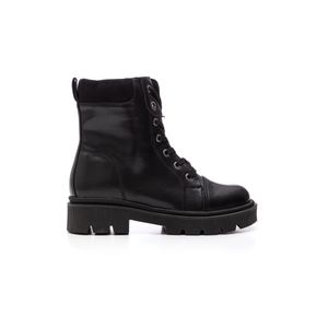 Bota Mooncity Coturno Cano Curto Feminina Zíper 72243 Preto