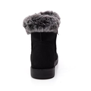 Bota Mooncity Esquimo Juvenil Menina Cano Baixo 79804 Preto