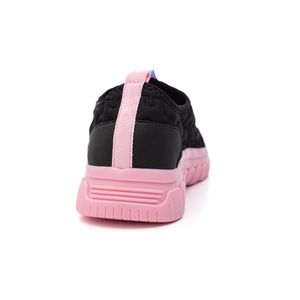 Tênis Novope Super Flex Infantil Menina Slip On 9900149 Preto