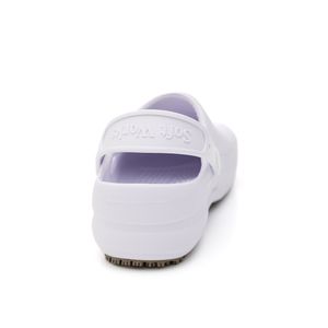 Sapato de Segurança Soft Works BB61 Babuche Palmilha Pu Antiderrapante BB61 Branco