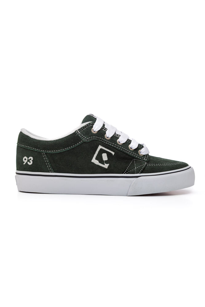 Tênis Qix Ninety Three Vulcan 07 Masculino Camurça Qxvu0048-57 Verde