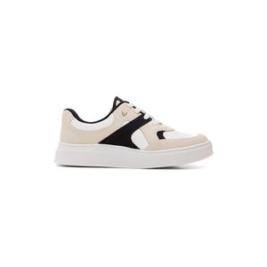 Tênis Mississipi Casual Feminino Flatform  Mc911-02 Off-White