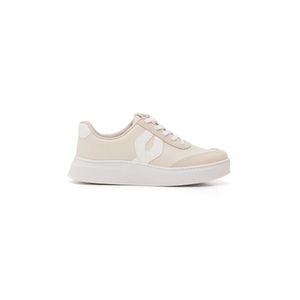 Tênis Mississippi Casual Feminino Flat Form  Mc912-01 Off-White