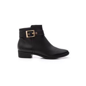 Bota Loucos E Santos Cano Médio Feminina Couro L20115007 Preto