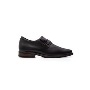 Sapato Pegada Social Masculino Em Couro 126309-01 Preto
