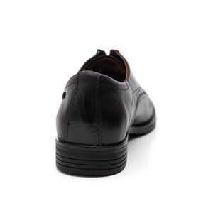 Sapato Pegada Social Masculino Couro 126954-01 Preto