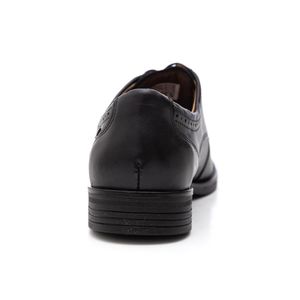 Sapato Pegada Social Masculino Couro 126902-01 Preto