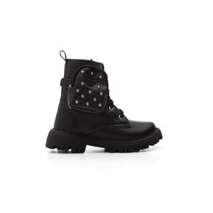 Bota Nilqi Coturno Sophia Bolsinha Infantil Menina Cano Médio 1650.03.01 Preto