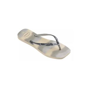 Chinelo Havaianas Square Glitter Party Feminino 0121 Prata