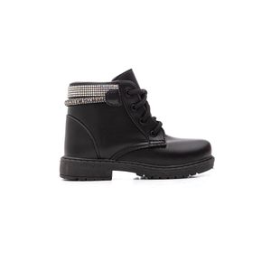 Bota Doce Pé Coturno Infantil Menina 35039-007 Preto