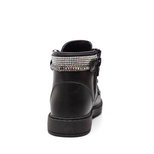 Bota Doce Pé Coturno Infantil Menina 35039-007 Preto