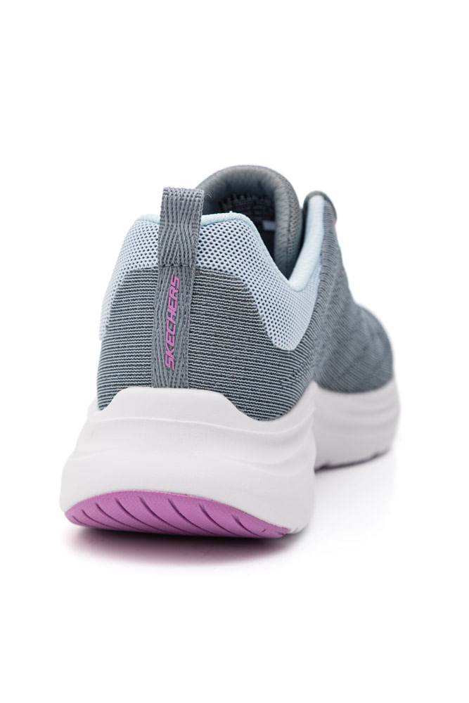 Tenis Corrida Feminino 150022-Gymt Skechers Cinza