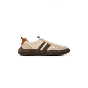 Tênis Democrata Denim Vibe Masculino Em Couro 625101-004 Bege