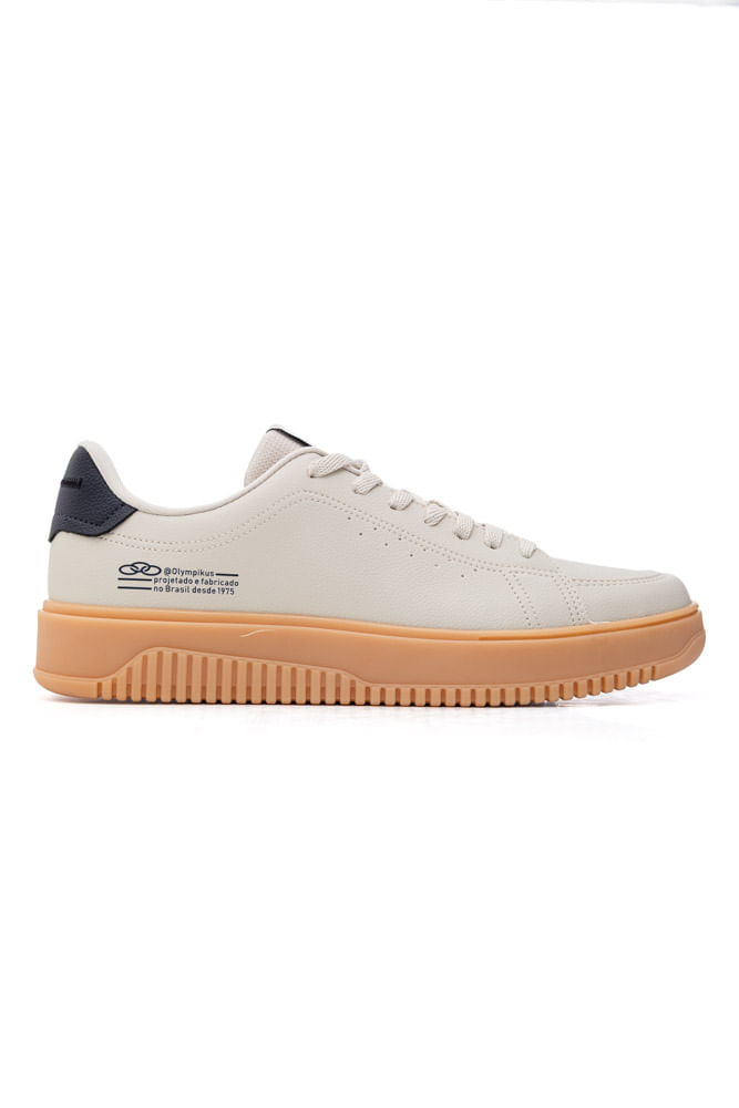 Tenis-Casual-Masculino-Olympikus-Eros-Marfim-Bege