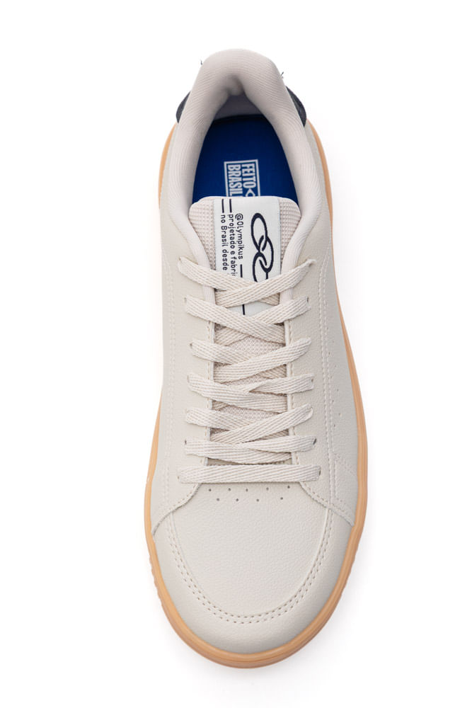 Tenis-Casual-Masculino-Olympikus-Eros-Marfim-Bege