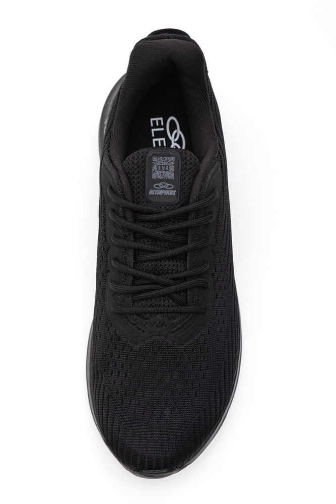Tenis-Olympikus-Rua-Unissex-Caminhada-Preto